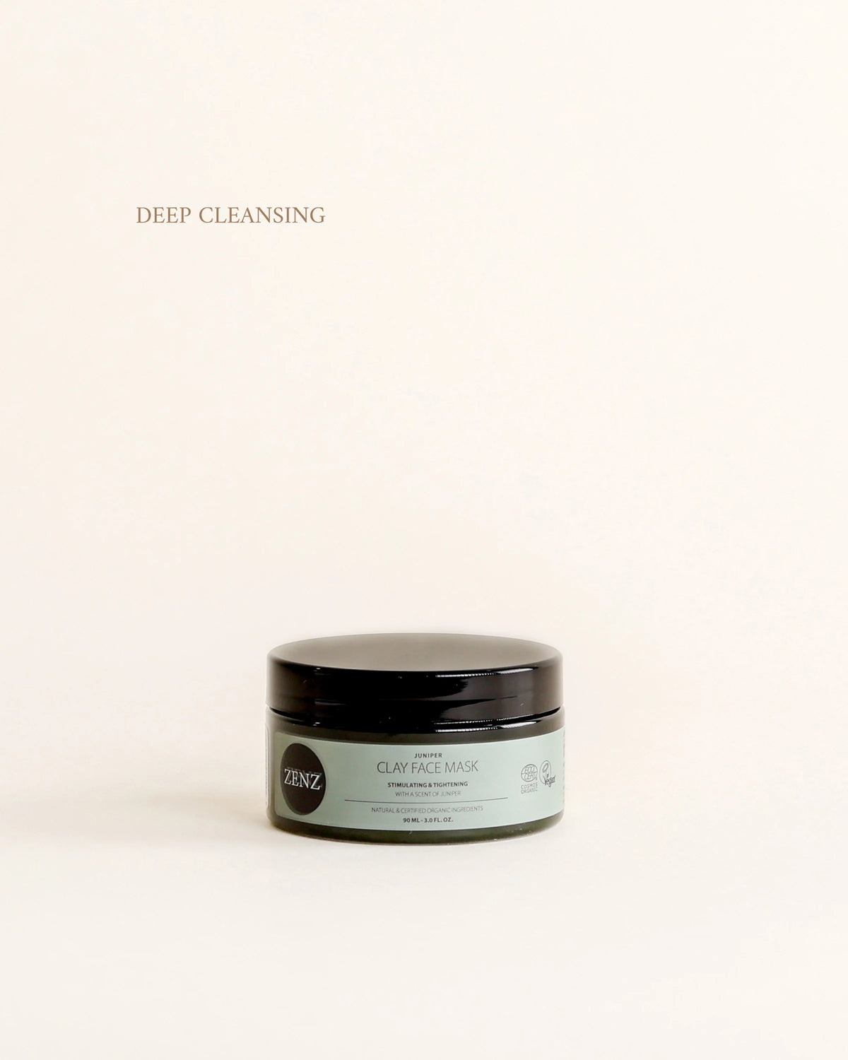 Juniper Clay Face Mask (90 ml) – ZENZ Organic Products (COM)