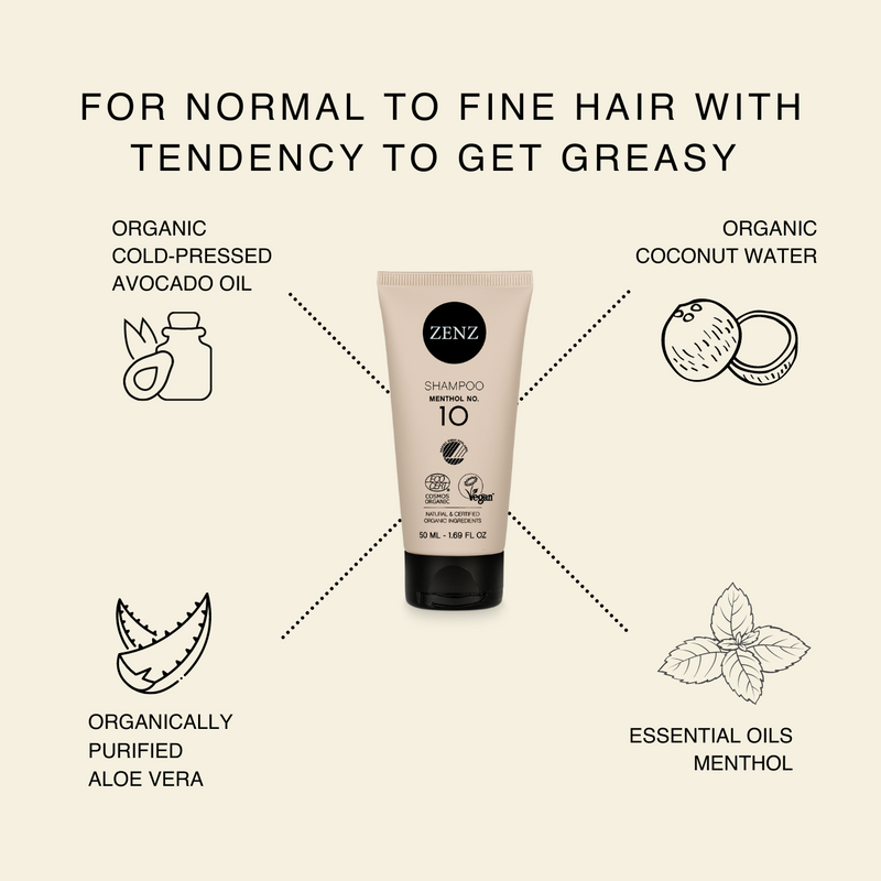 Shampoo Menthol no. 10 (50 ml)