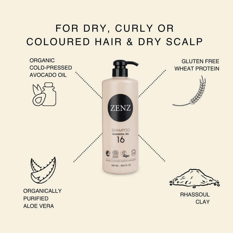 Shampoo Rhassoul no. 16 (900 ml)